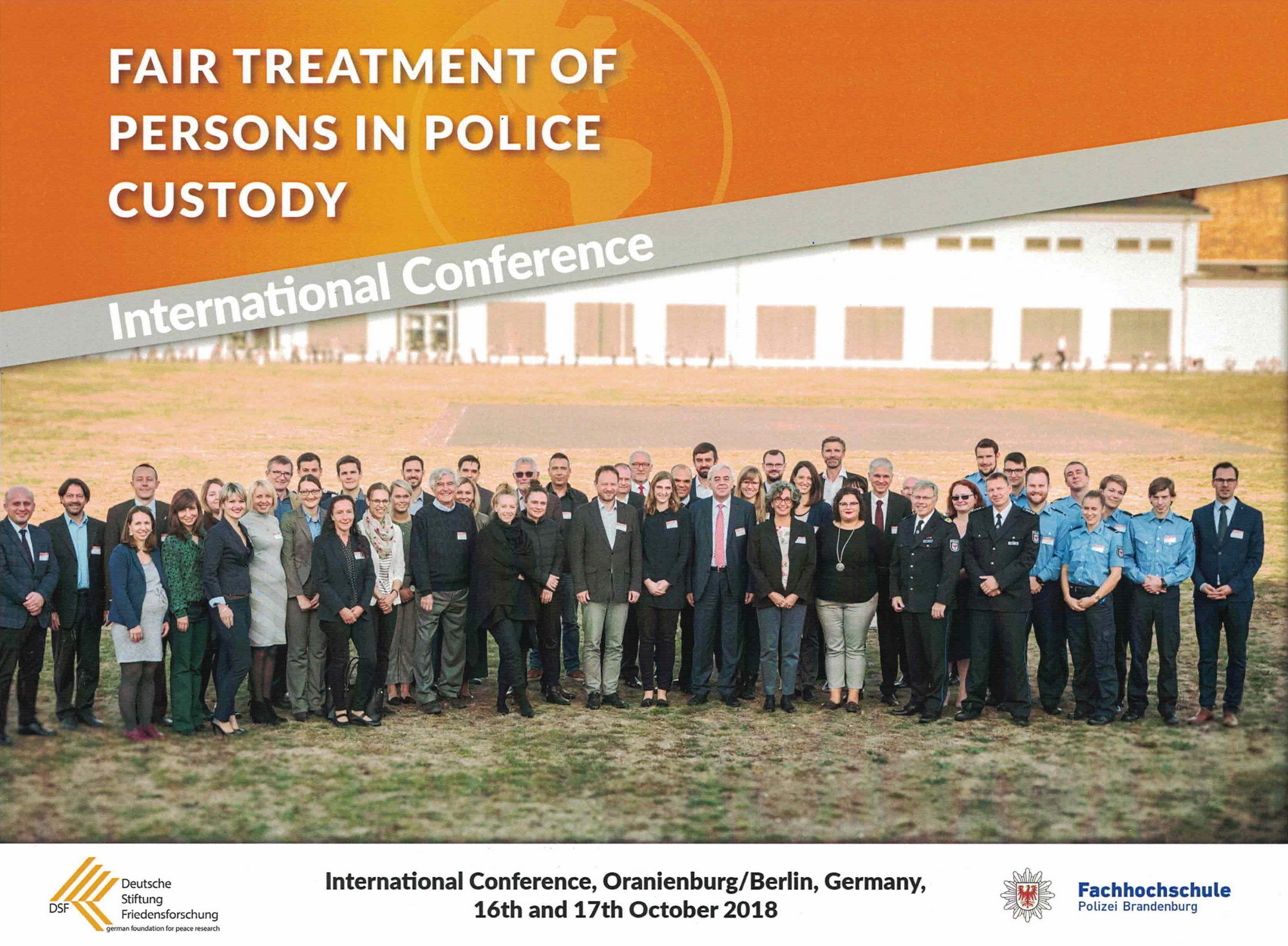 Valeriia Rybak participated in The International Conference on FAIR TREATMENT OF PERSONS IN POLICE CUSTODY