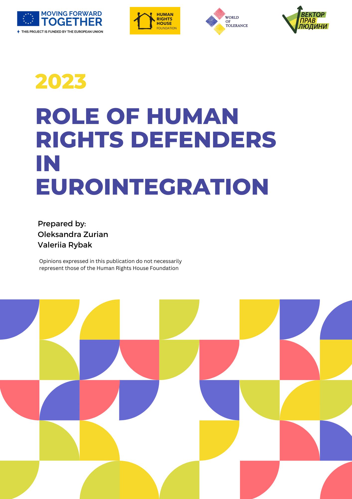 Role of human rights defenders in eurointegration