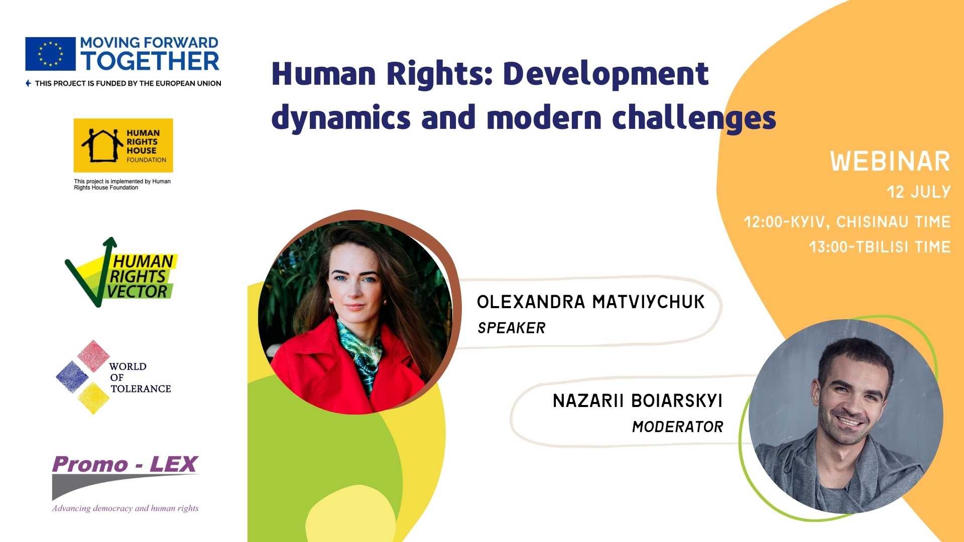 We invite you to the webinar “Human Rights: Development dynamics and modern challenges”